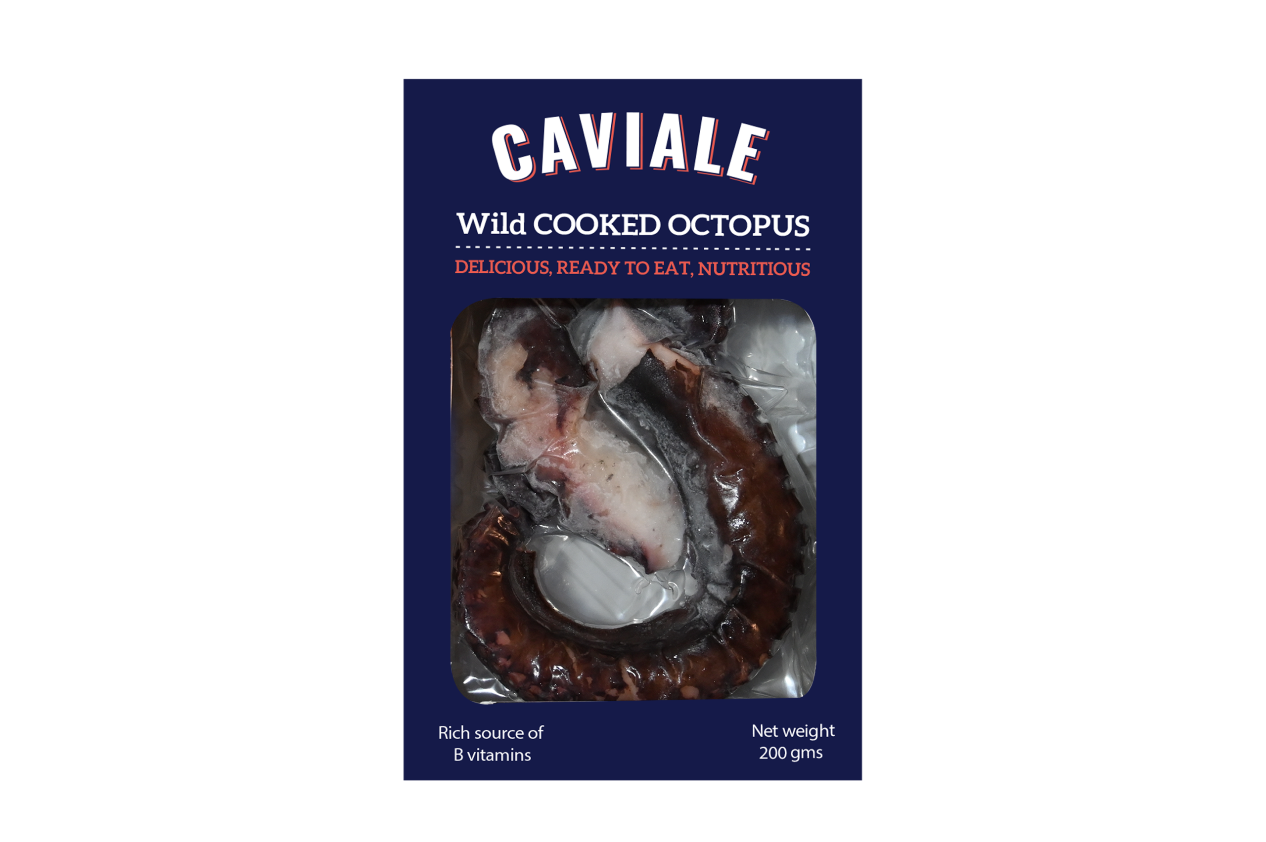 Caviale Wild Cooked Octopus 200gm
