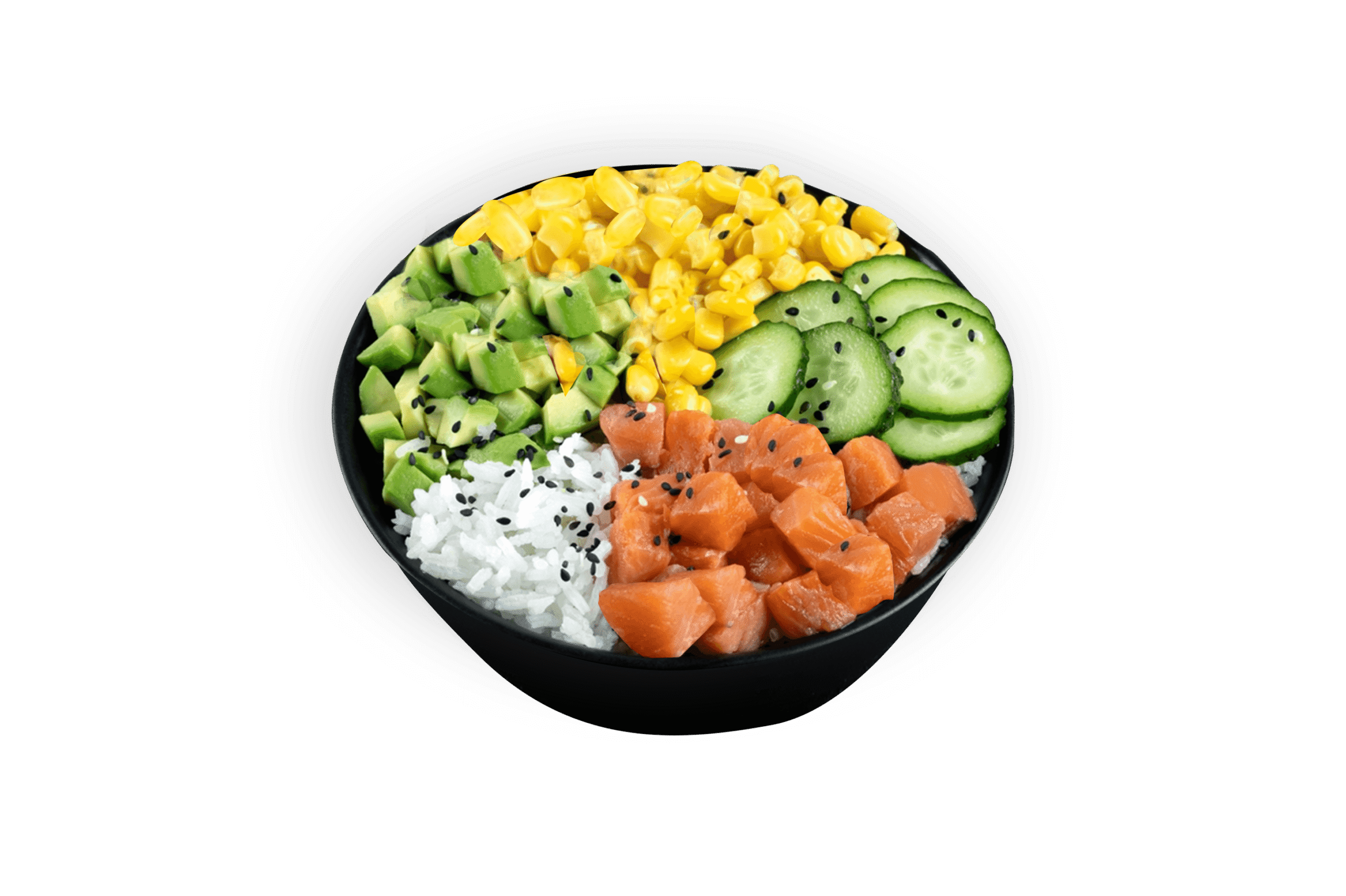 salmon poke bowl