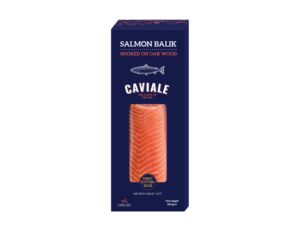 chilled balik smoked salmon