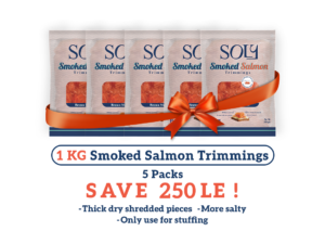 salmon trimmings