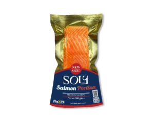 Salmon portion