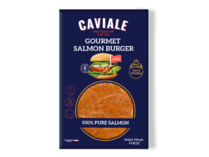 salmon burger