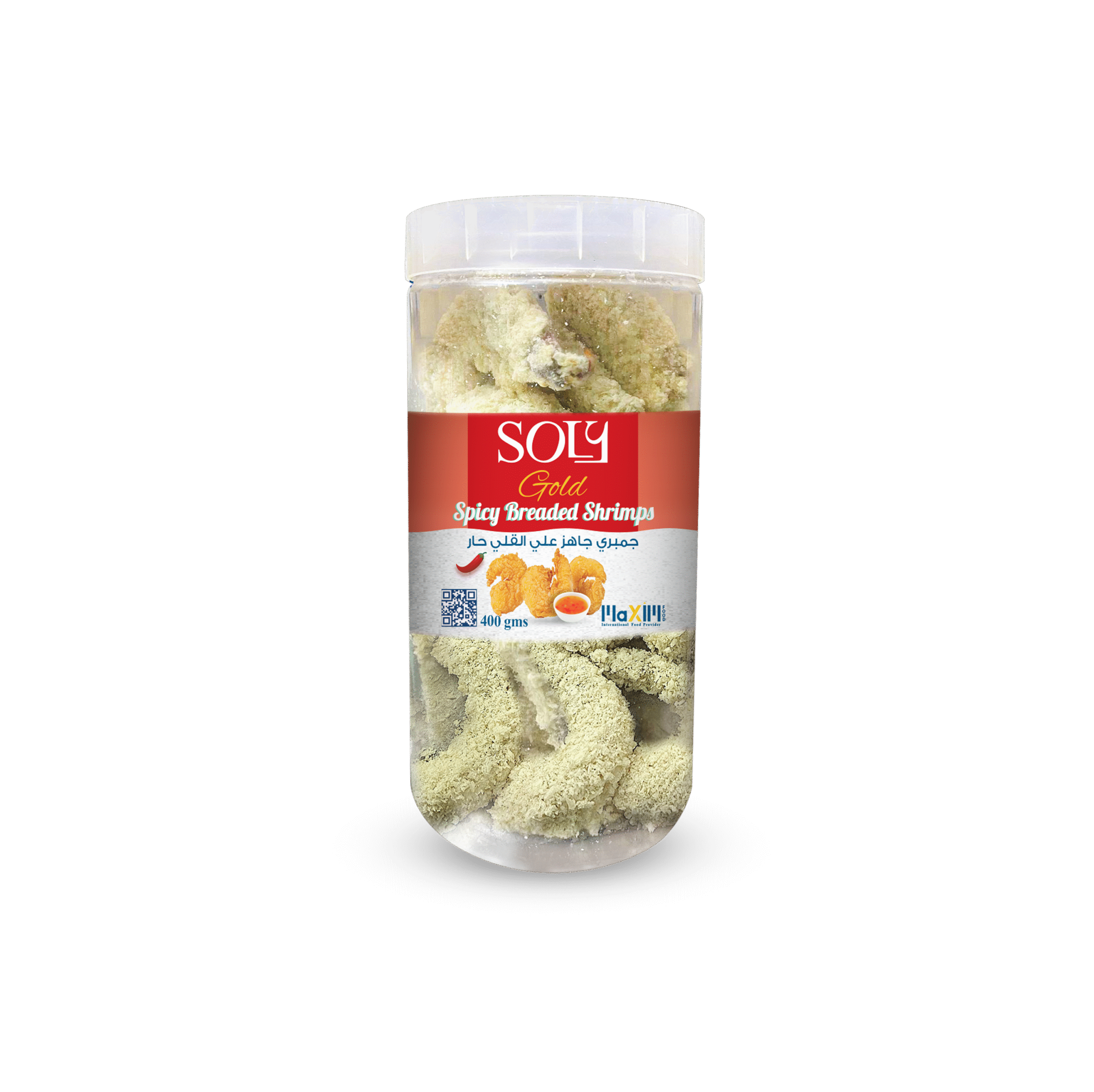 Spicy breaded shrimp