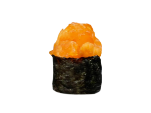 Gunkan Salmon sushi