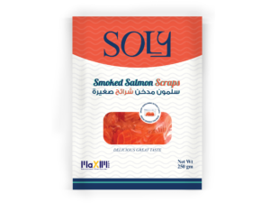 Soly Smoked Salmon Scraps (Prime Salmon Trimmings) 250gm