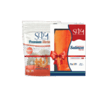 Bundle 20: Soly Half Side Salmon Fillet 500gm + Medium Shrimp 400gm
