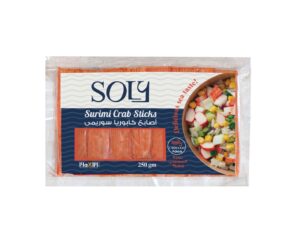 Soly Chilled Crab Sticks 55% Surimi 250gm