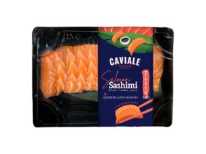 Caviale Fresh Scottish Salmon Sashimi Hand Sliced