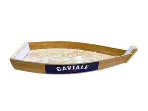 Wooden Sushi Boat - 75 Pieces