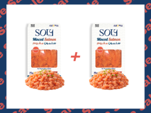 Bundle 12: Soly Minced Salmon 400gm x2