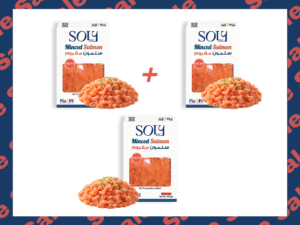 Bundle 13: Soly Minced Salmon 400gm x3