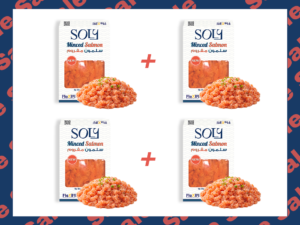 Bundle 14: Soly Minced Salmon 400gm x4