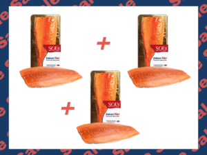 Bundle 16: Soly Salmon Fillet 1KG x3