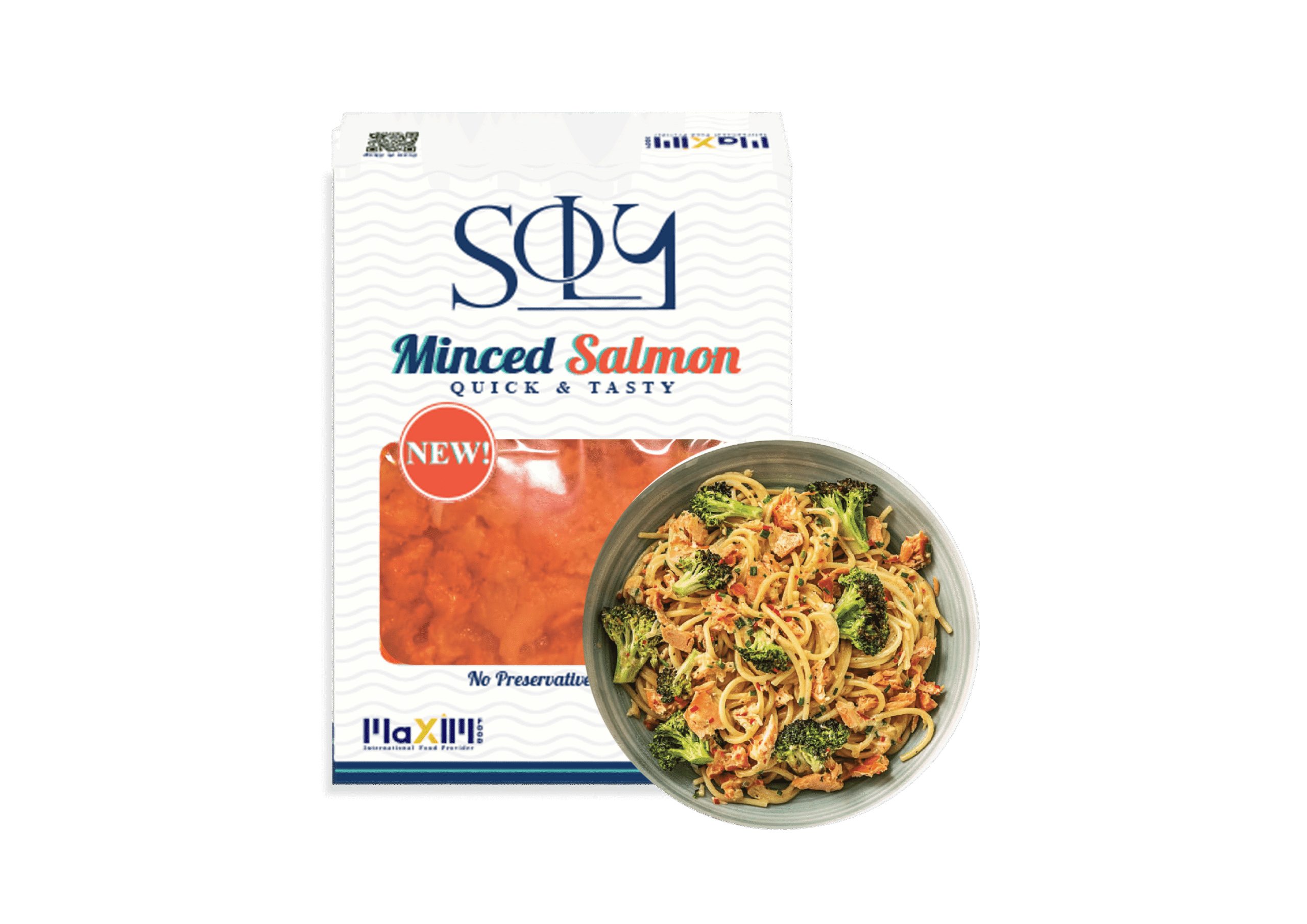 Soly Minced Salmon 400gm - Image 3