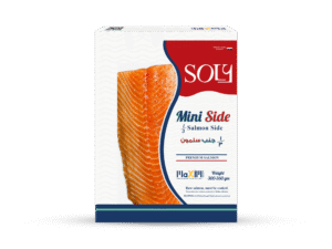 Soly Mini Side Salmon Fillet (1/3 Side) 300 - 350 gm