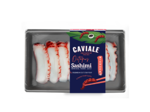 Caviale Premium Cooked Octopus sashimi