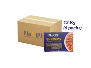 Maxim Head On Shell On Shrimp – Extra Large 12Kg (6 x 2kg)