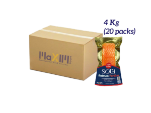Soly Salmon Portion Premium Cut 4Kg (200gm x 20)